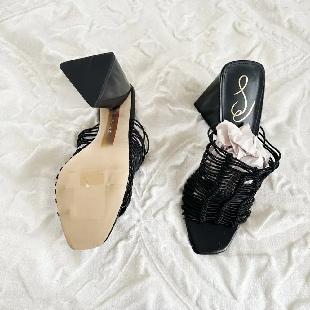 Sam Edelman Laurette Slip On High Heel Sandals Size 9 New